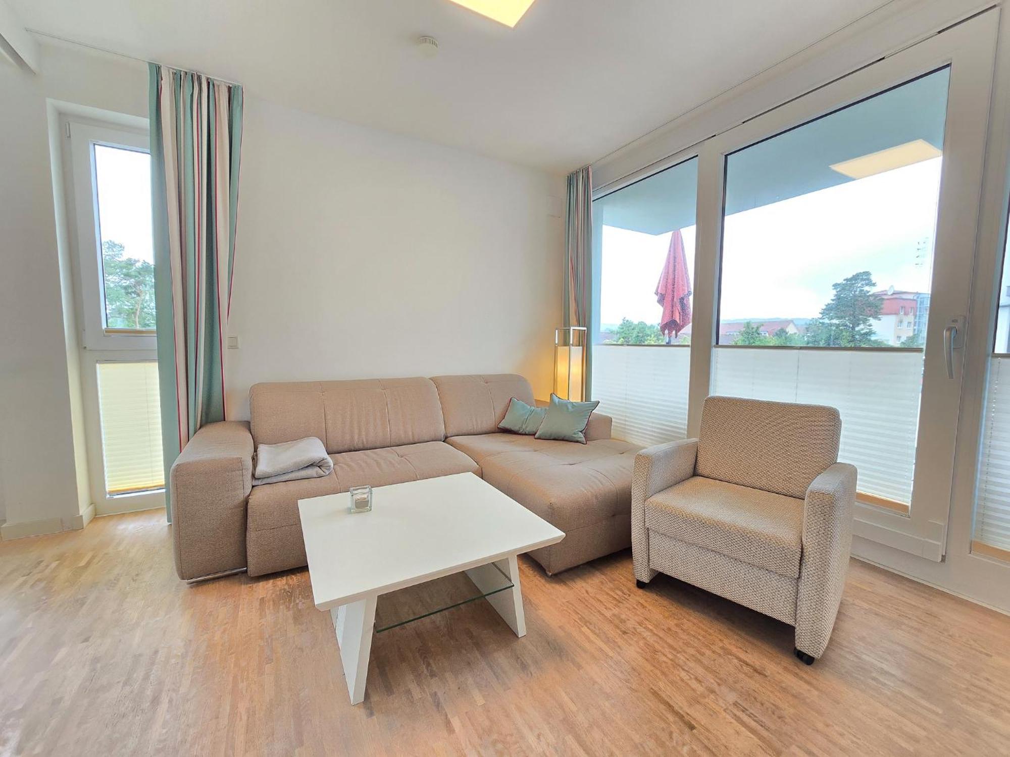 Strandvillen Binz - Ferienwohnung Mit 1 Schlafzimmer Und Balkon Dr-421 Extérieur photo